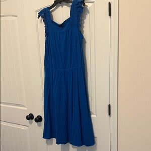 Talbots Royal Blue Sleeveless Midi Dress